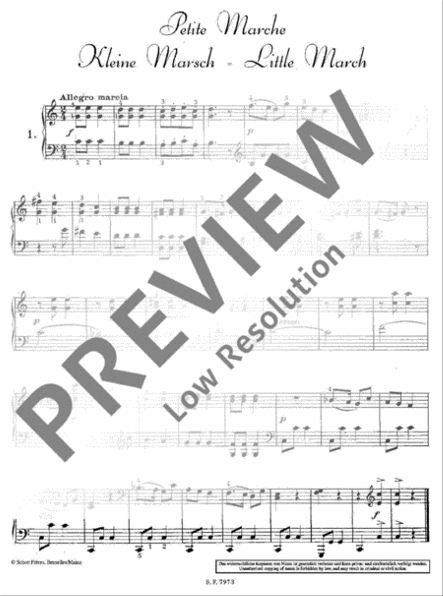 10 Pieces for Children Piano Solo scores gallery preview page 4