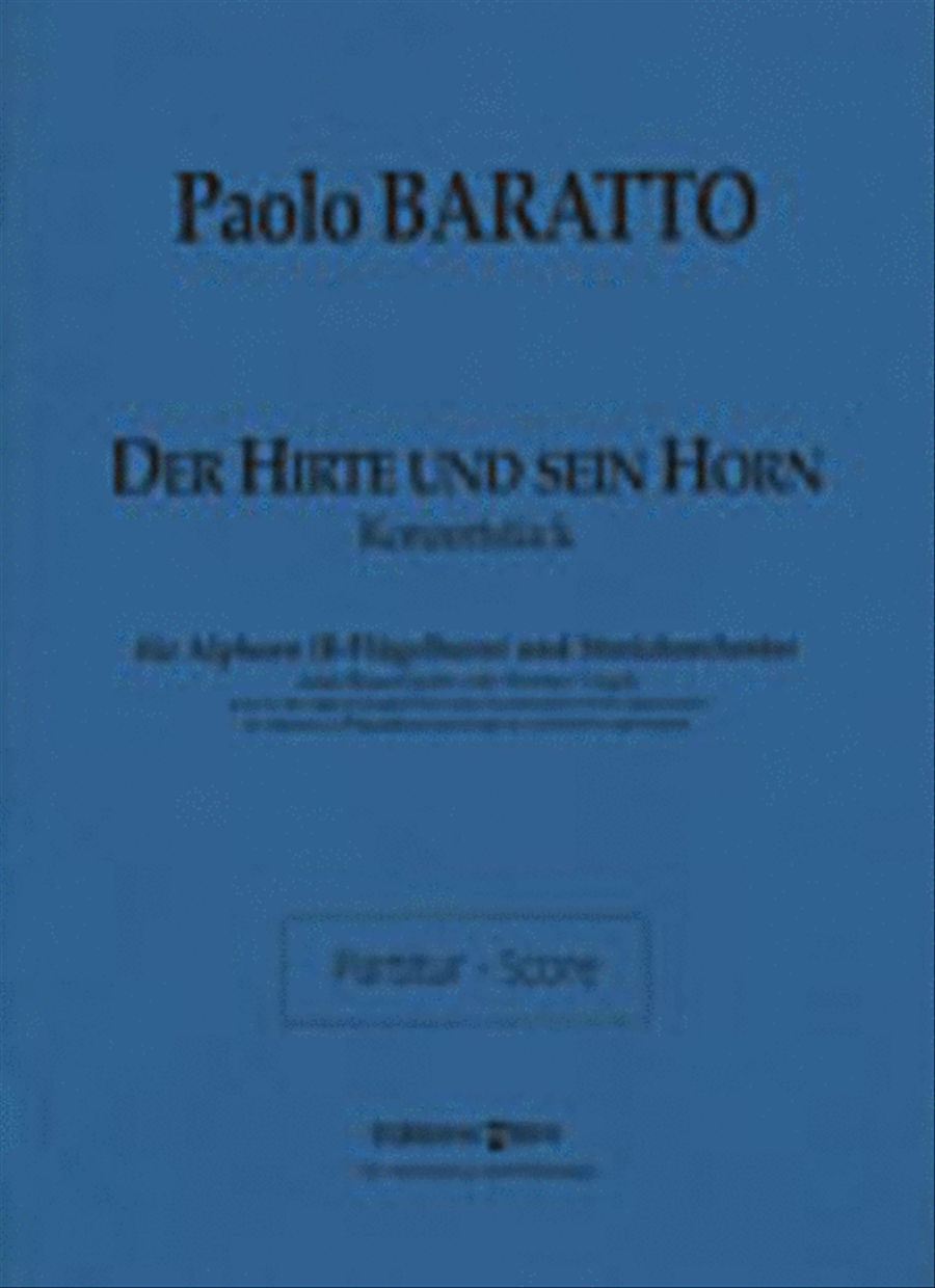 Hirte und sein Horn Hirte und sein Horn Alphorn scores gallery preview page 1