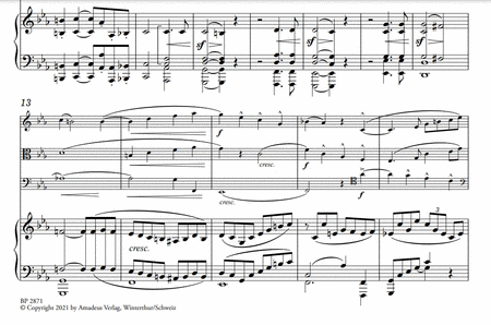 Quartett in c-moll op. 23 Op. 23