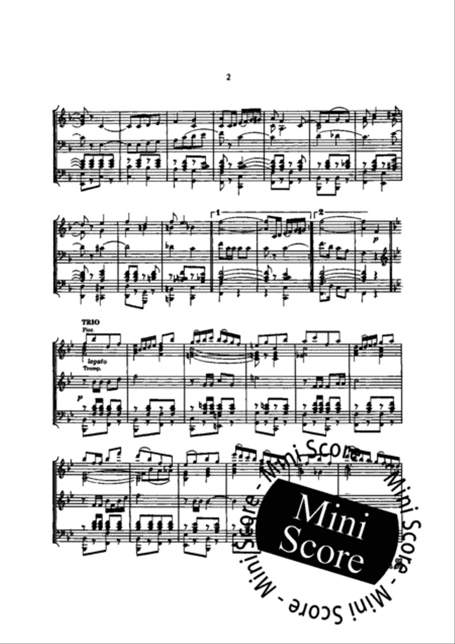 The Old City March Concert Band scores gallery preview page 4