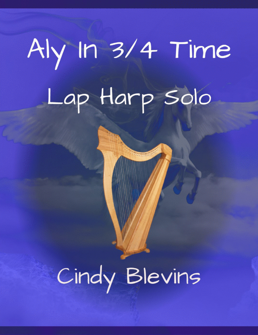 Aly in 3/4 Time, original solo for Lap Harp Lap Harp scores gallery preview page 1