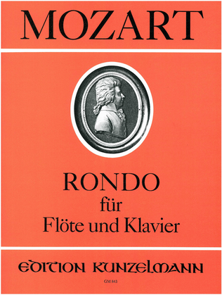Book cover for Rondo for flute and piano