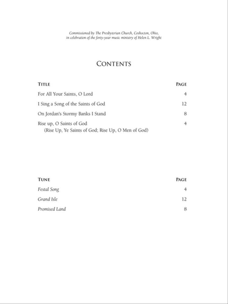 Hymns for the Saints (for Organ) Organ scores gallery preview page 3