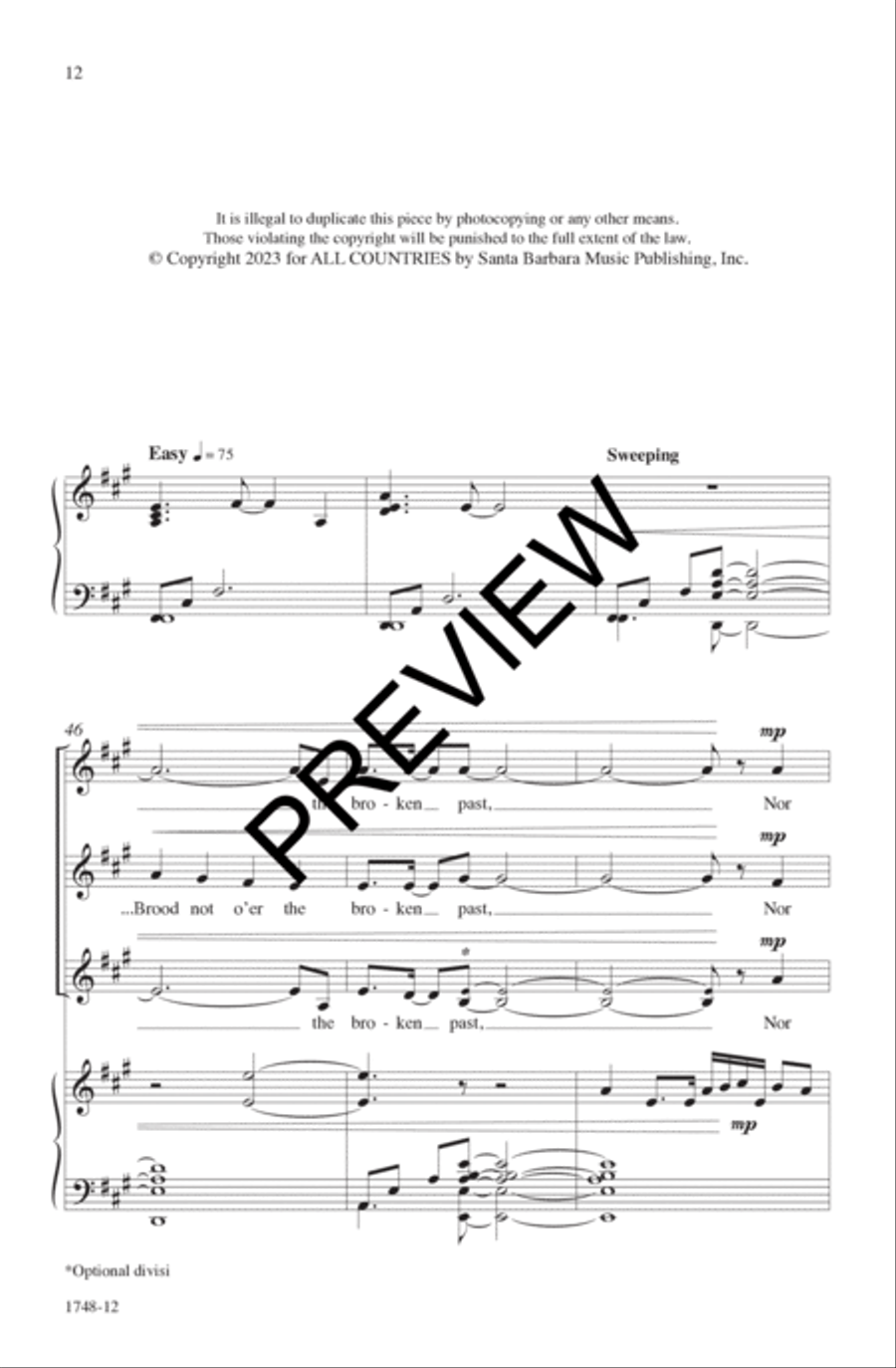 The Gift To Sing The Gift To Sing SSA scores gallery preview page 13