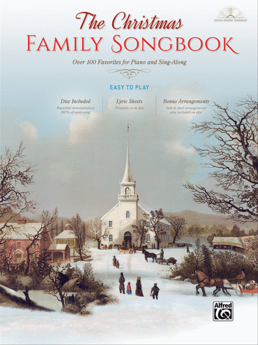 The Christmas Family Songbook Piano, Vocal, Guitar scores gallery preview page 1