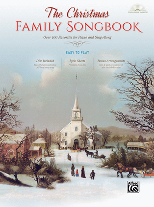 Book cover for The Christmas Family Songbook
