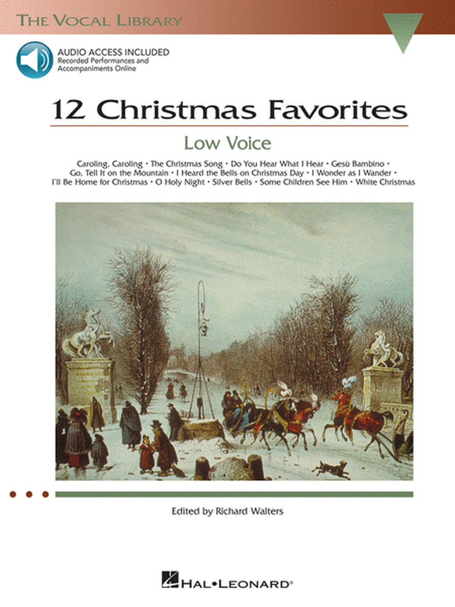 12 Christmas Favorites - Low Voice image number null