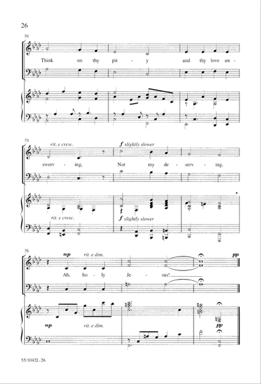 No Greater Love 3-Part scores gallery preview page 28
