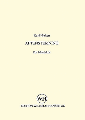 Carl Nielsen: Aftenstemning (TTBB)