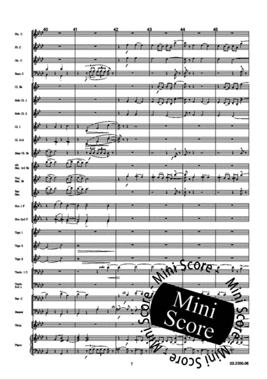 Menuet Pour Maddy Menuet Pour Maddy Fanfare Band scores gallery preview page 11