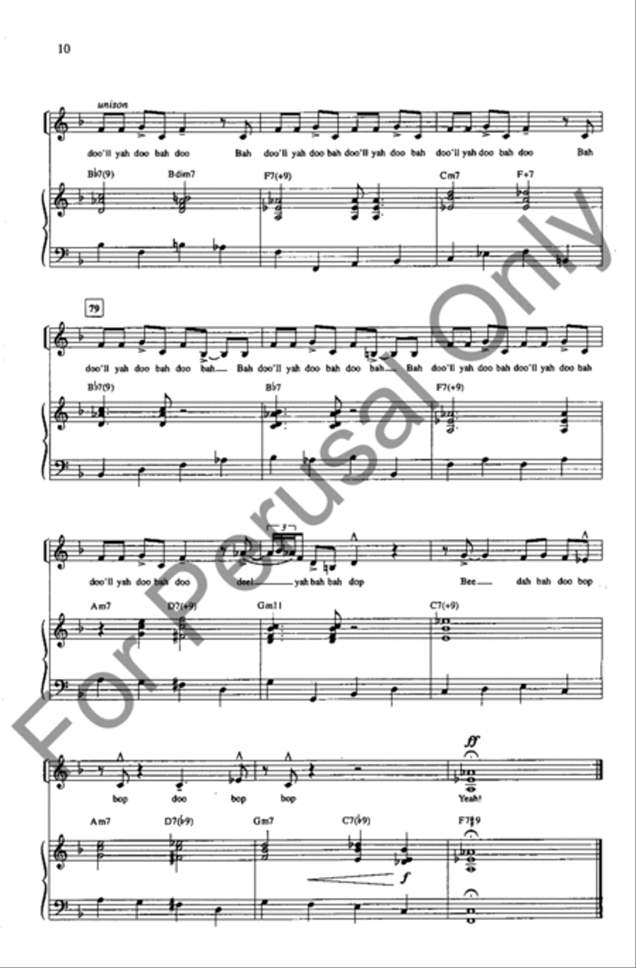 Now's The Time SSA scores gallery preview page 9