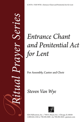 Book cover for Entrance Chant and Penitential Act for Lent