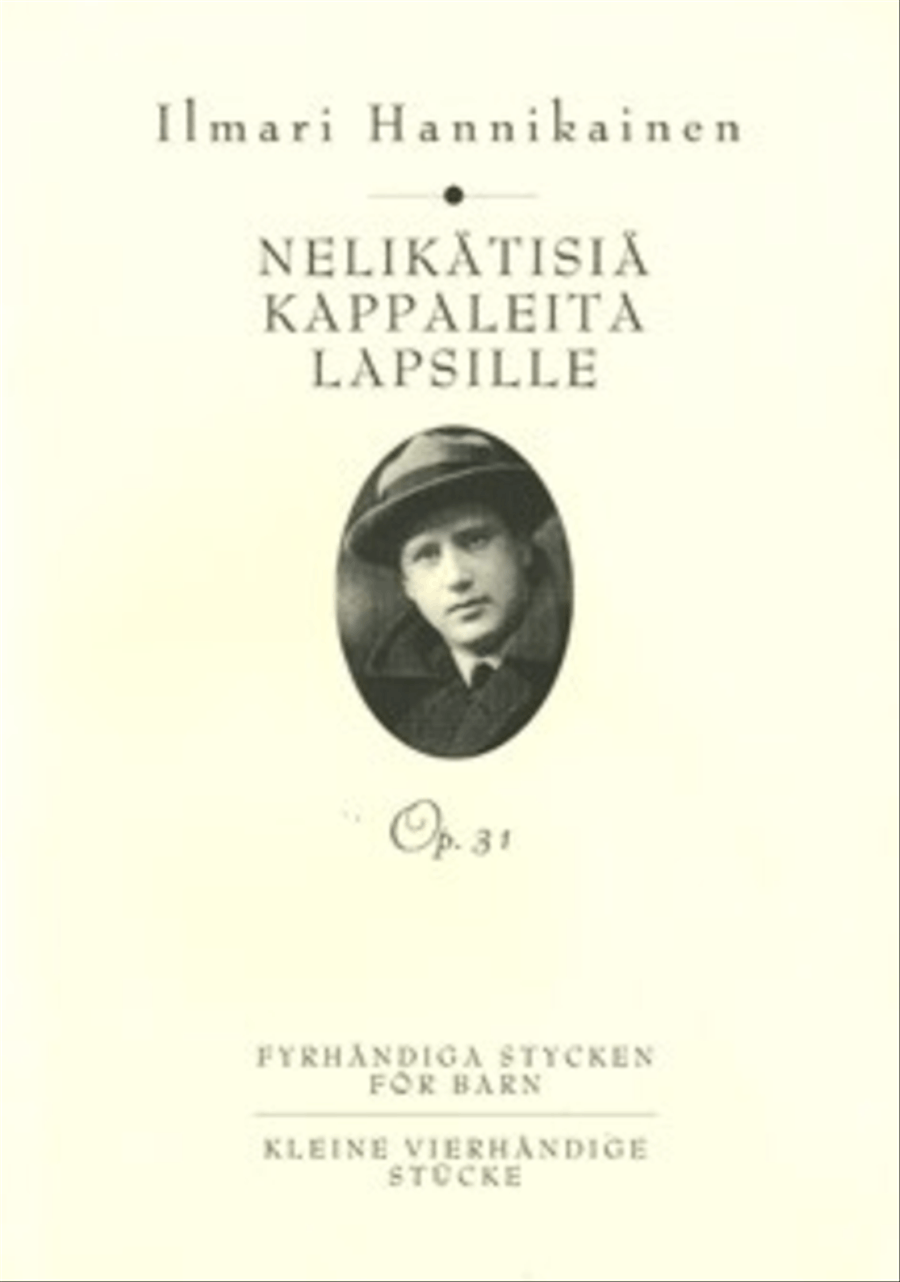 Nelikätisiä kappaleita lapsille op 31/ Four-hand Pieces for Children Piano scores gallery preview page 1