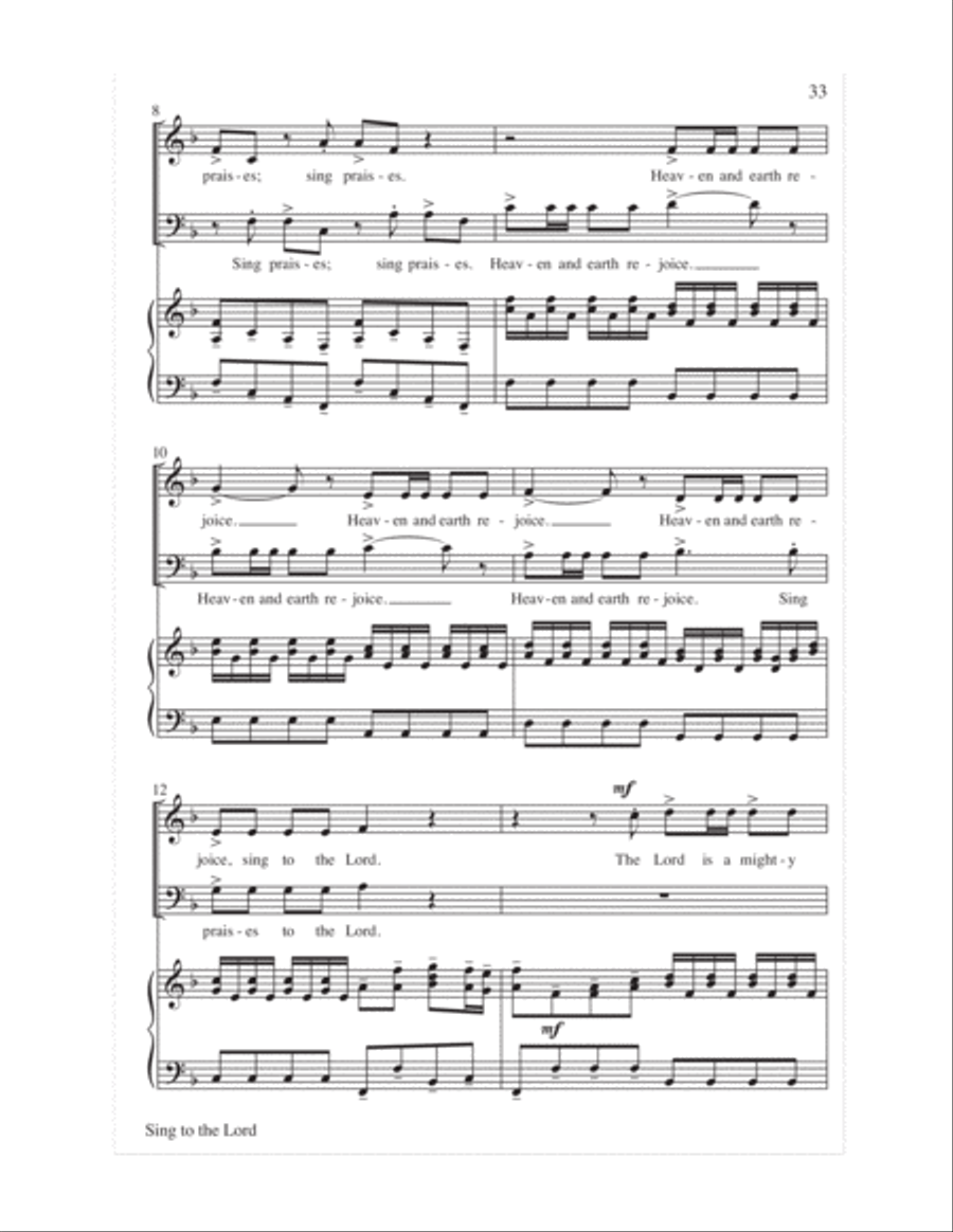 Worship Openers: Introits that Work!, Vol. 2 4-Part scores gallery preview page 35