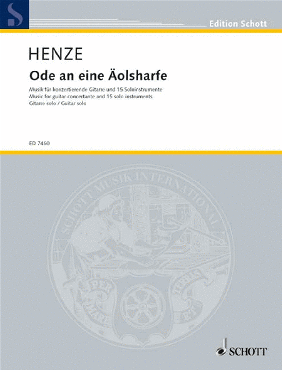 Ode an eine Äolsharfe Ode an eine Äolsharfe Bassoon scores gallery preview page 1