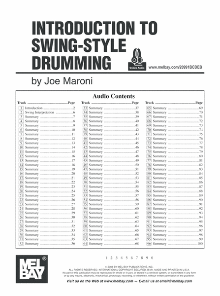 Introduction to Swing-Style Drumming image number null