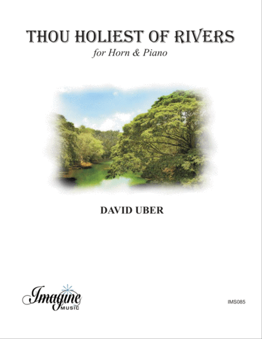 Thou Holiest of Rivers Horn scores gallery preview page 1
