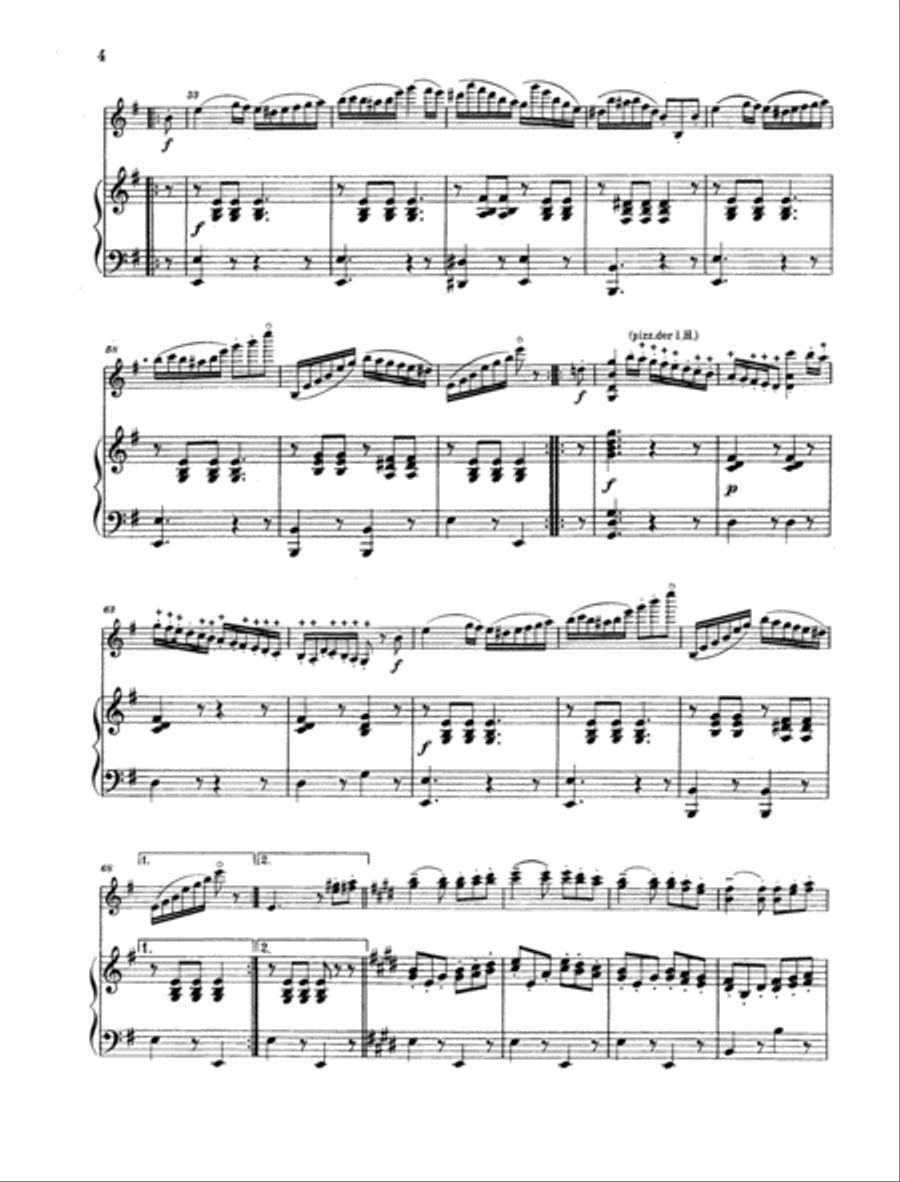 Sonata XIII E minor Violin Solo scores gallery preview page 3