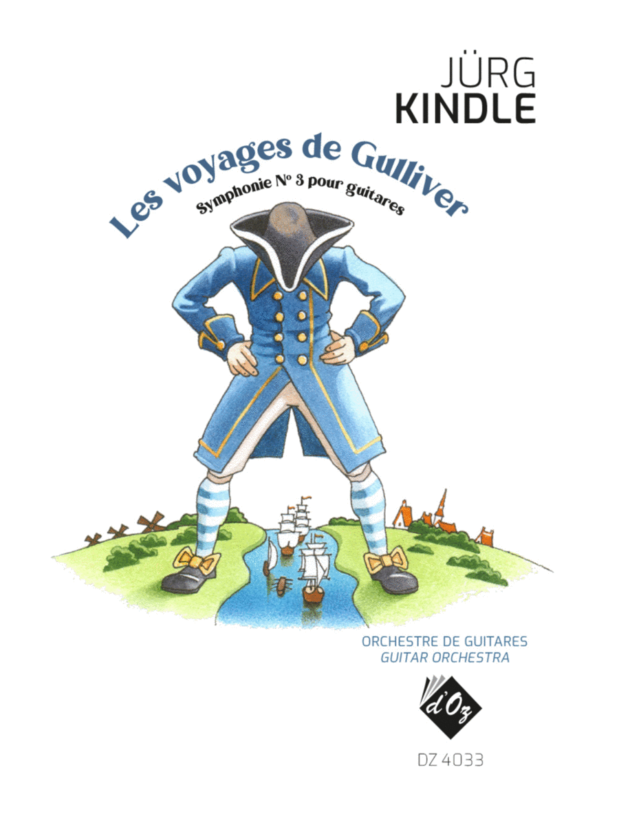 Les voyages de Gulliver Guitar Ensemble scores gallery preview page 1