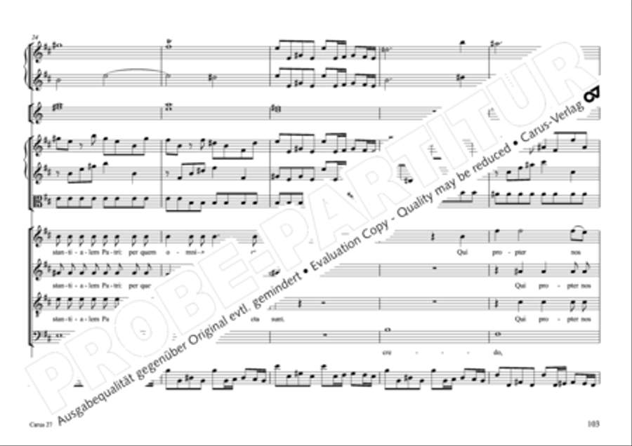 Messa per il Santissimo Natale 4-Part scores gallery preview page 94