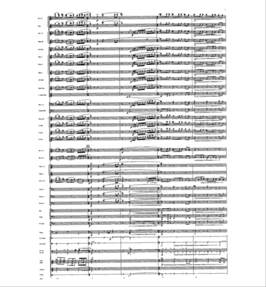 Millennium III Millennium III Concert Band scores gallery preview page 4