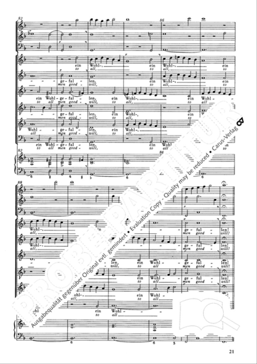 Christmas History (Weihnachts-Historie, SWV 435) Score scores gallery preview page 22