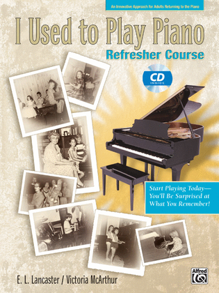 Book cover for I Used to Play Piano (Book & CD)