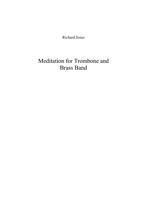 Meditation for Solo Trombone and Brass Band