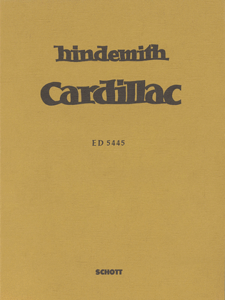 Book cover for Cardillac