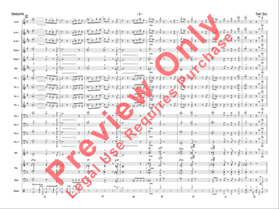 Just 'Cuz Just 'Cuz Jazz Ensemble scores gallery preview page 23