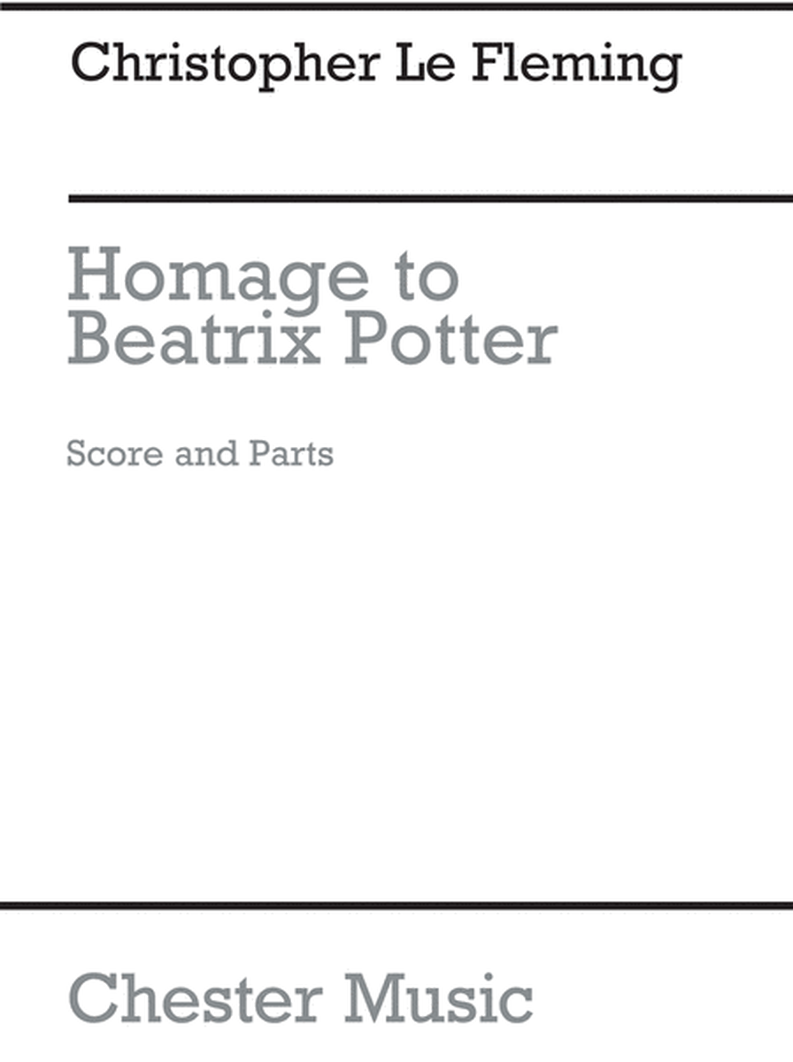 Homage To Beatrix Potter