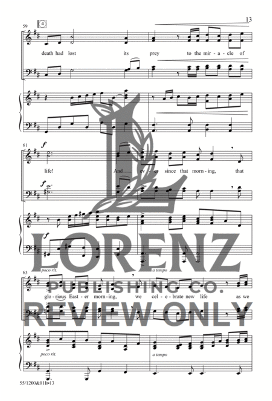 Once Upon a Morning Once Upon a Morning 4-Part scores gallery preview page 10