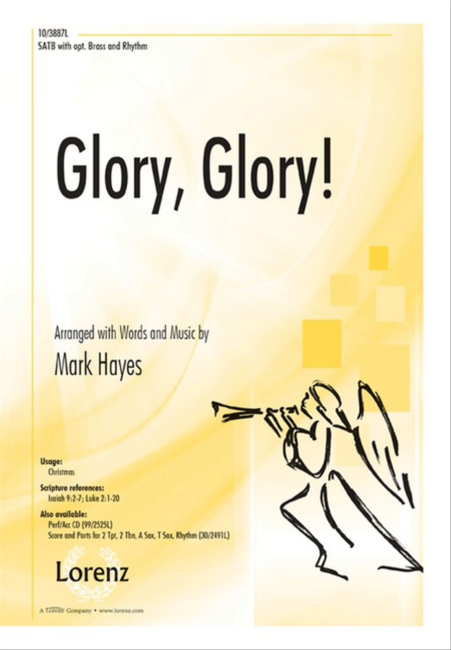 Glory, Glory! Glory, Glory! 4-Part scores gallery preview page 1
