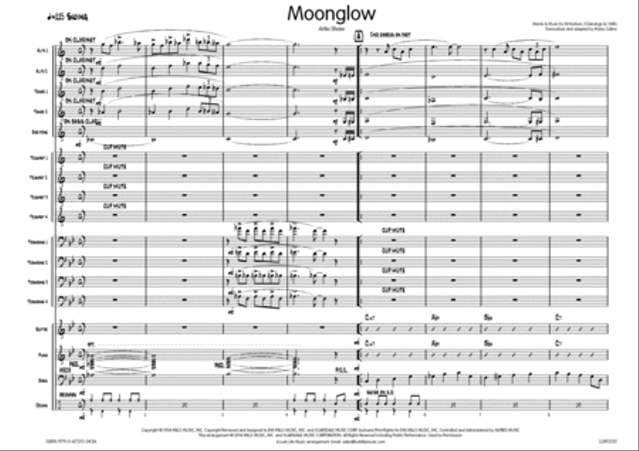 Moonglow Big Band scores gallery preview page 2