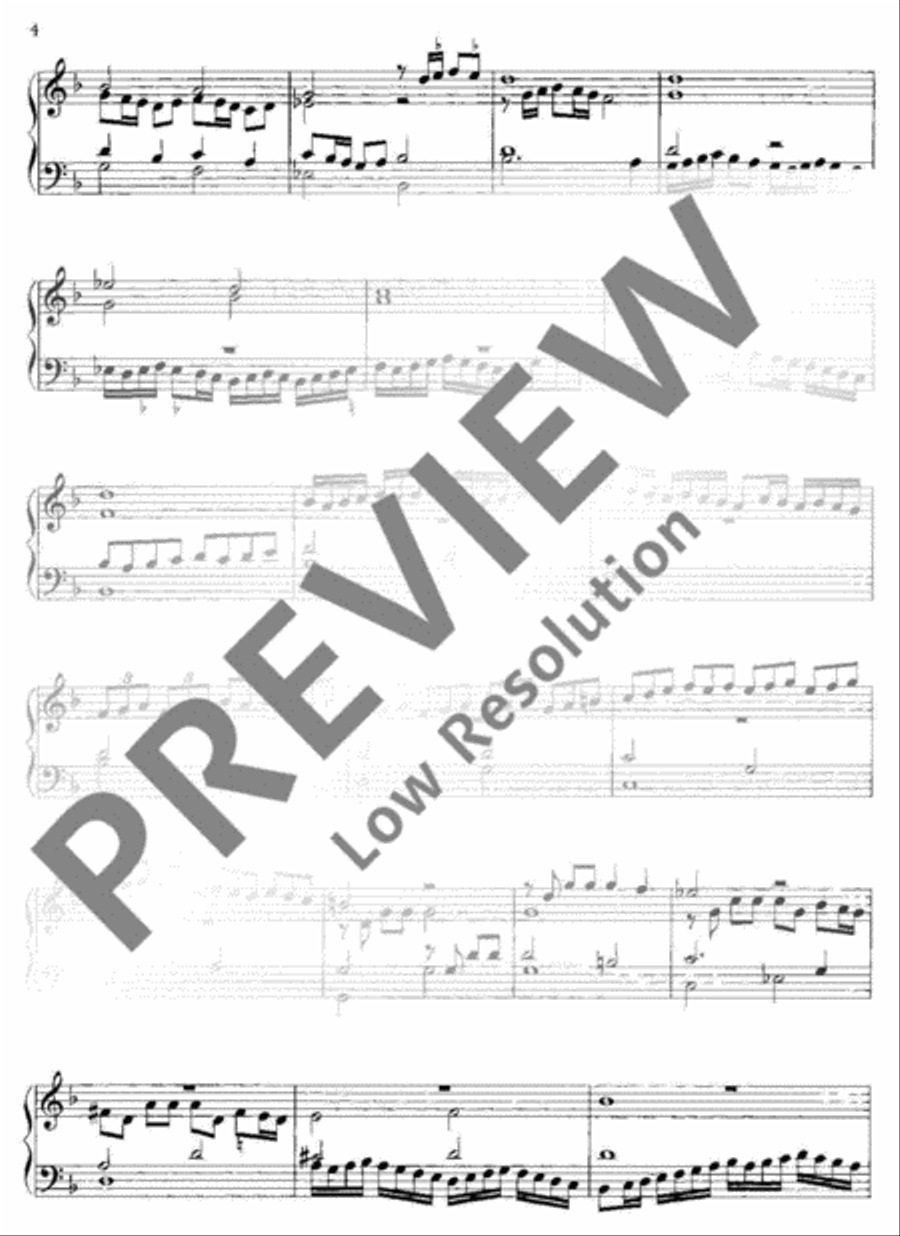 Four Susanas Harp scores gallery preview page 9