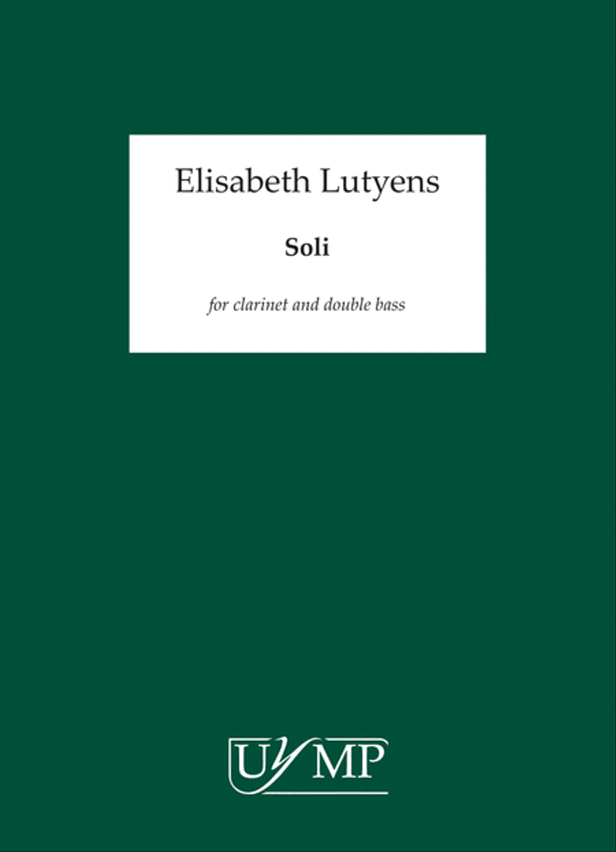 Soli Op.148 Bass Clarinet scores gallery preview page 1