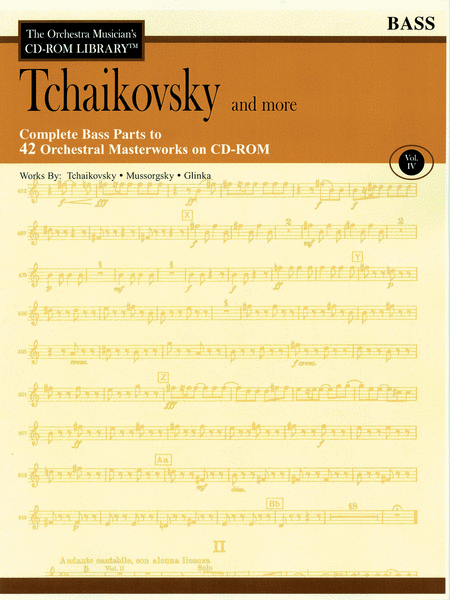Tchaikovsky and More - Volume IV (Bass)