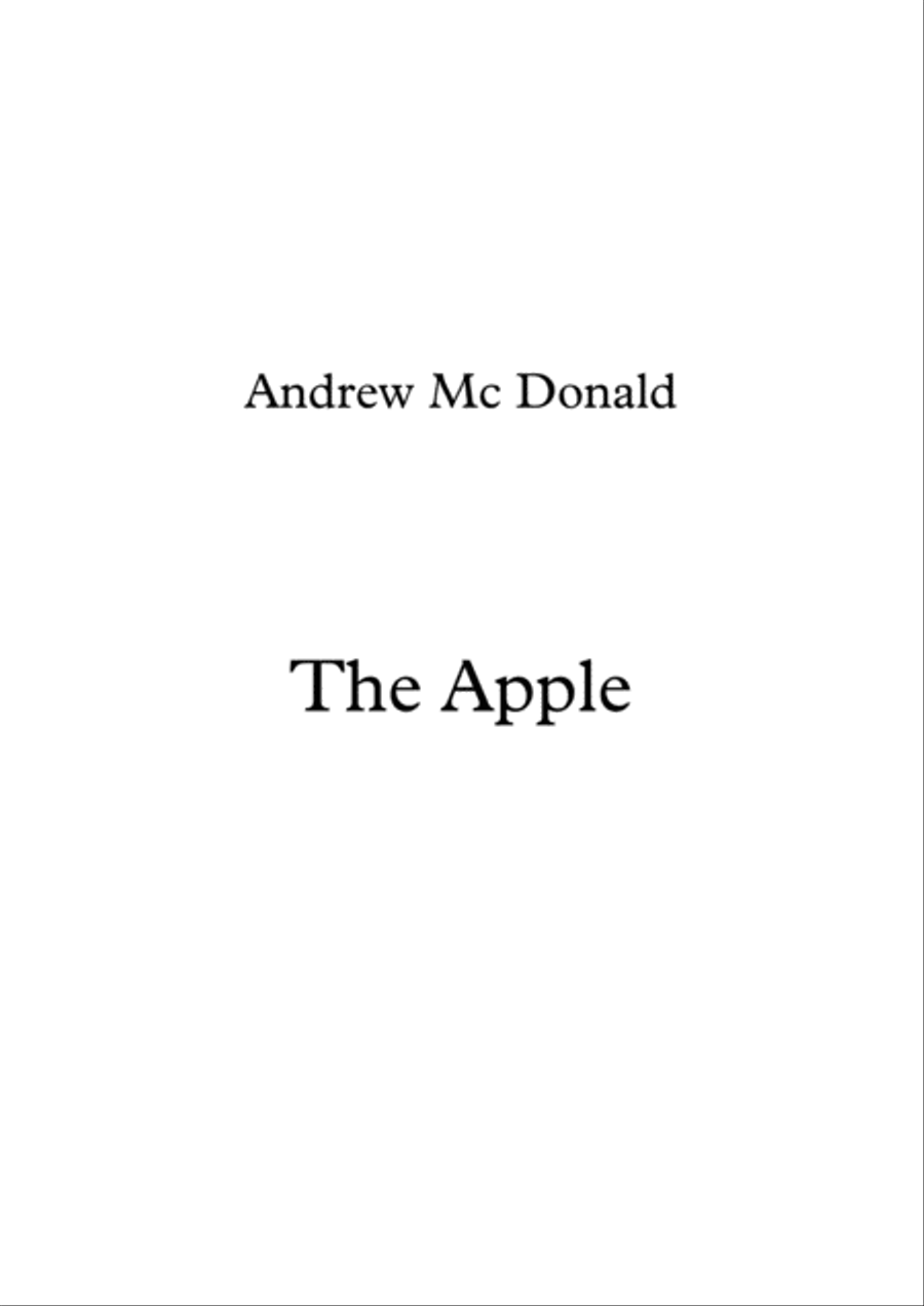 The Apple The Apple Voice scores gallery preview page 1