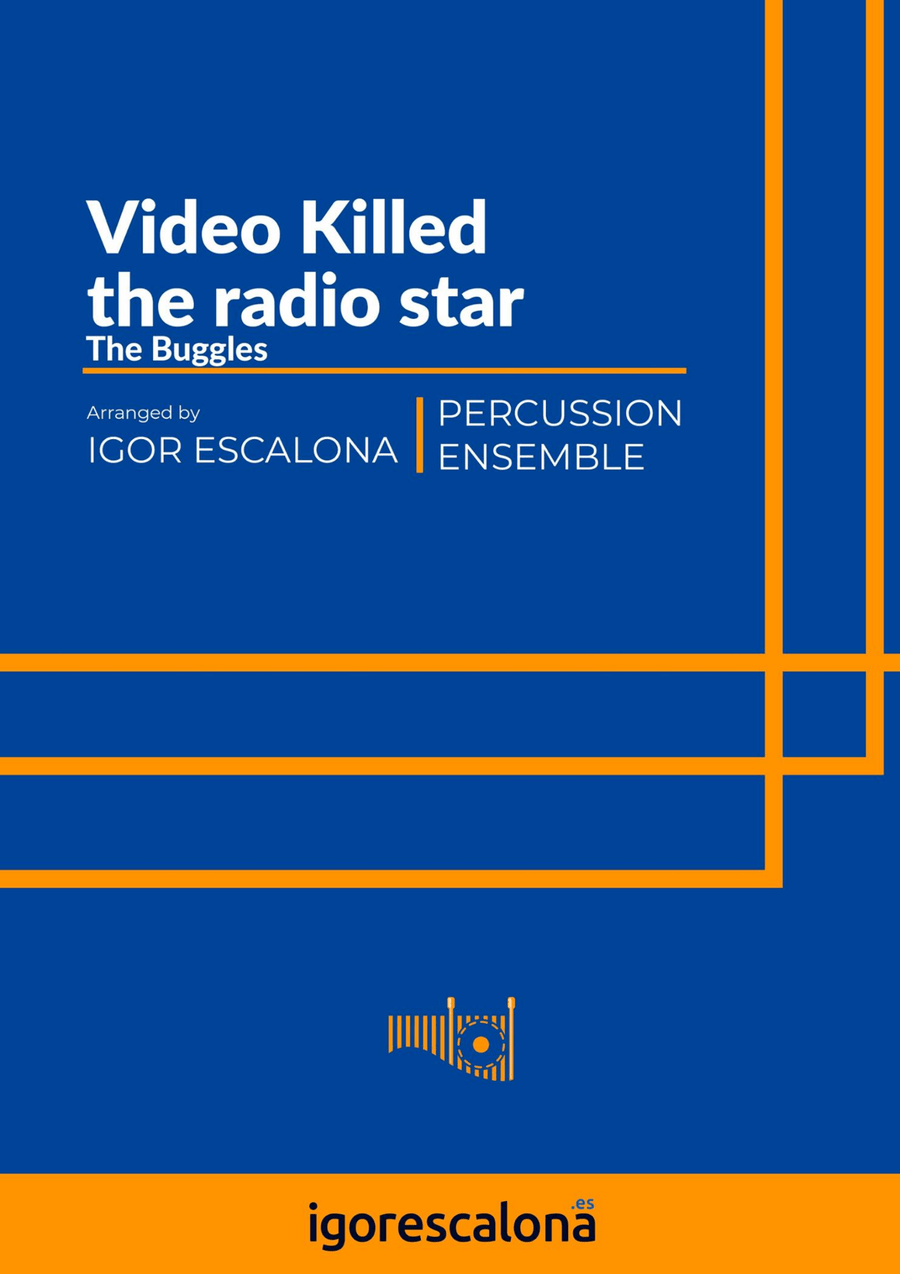 Video Killed The Radio Star Percussion Ensemble scores gallery preview page 1