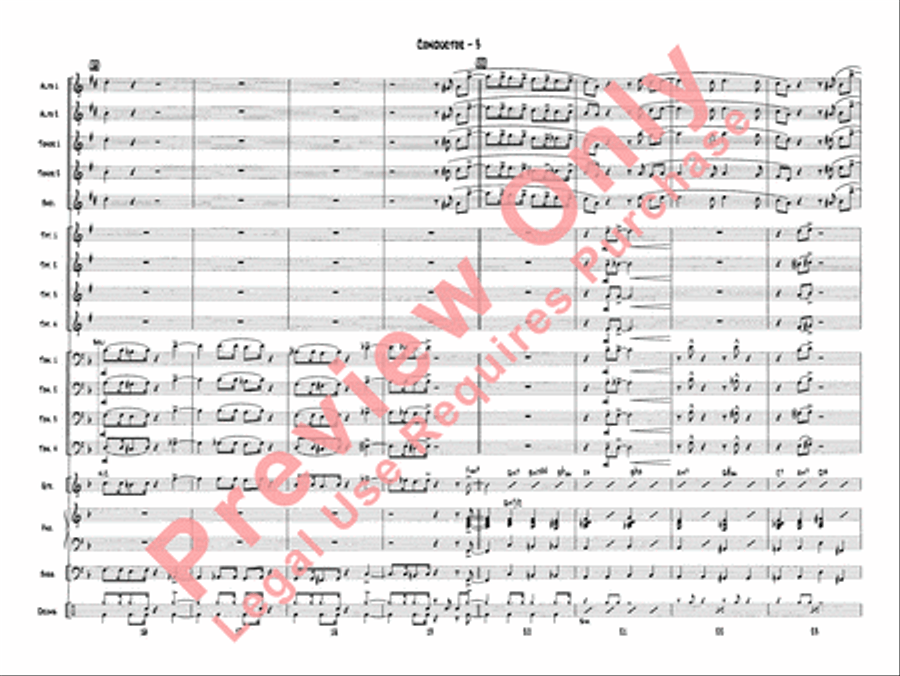 Let It Snow! Let It Snow! Let It Snow! Jazz Ensemble scores gallery preview page 6