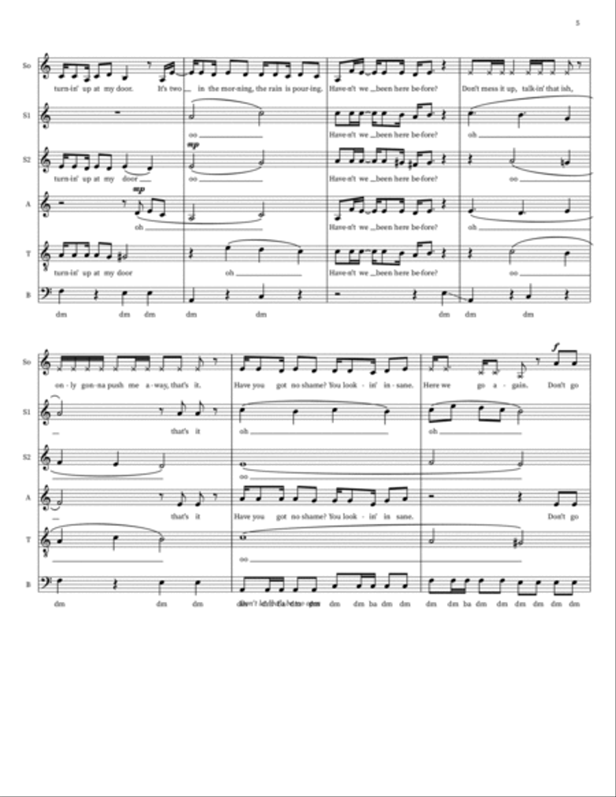 Friends 4-Part scores gallery preview page 5