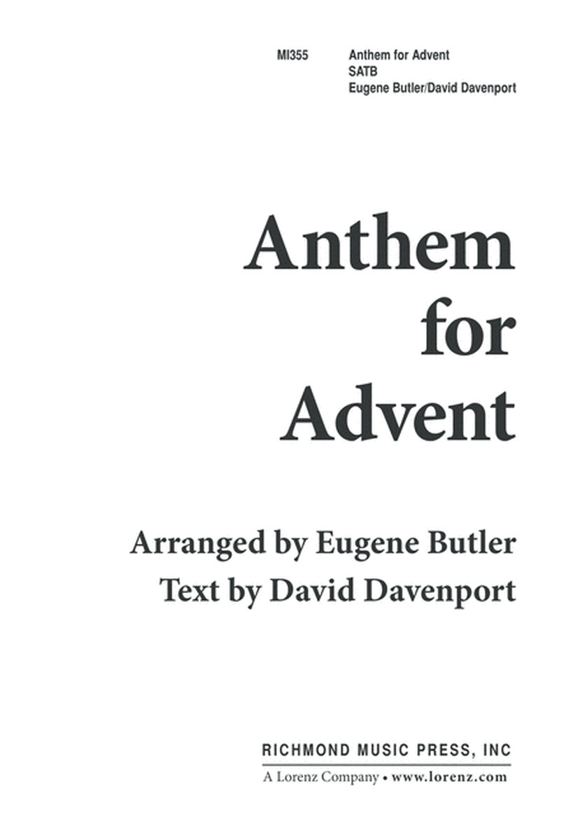 Anthem for Advent