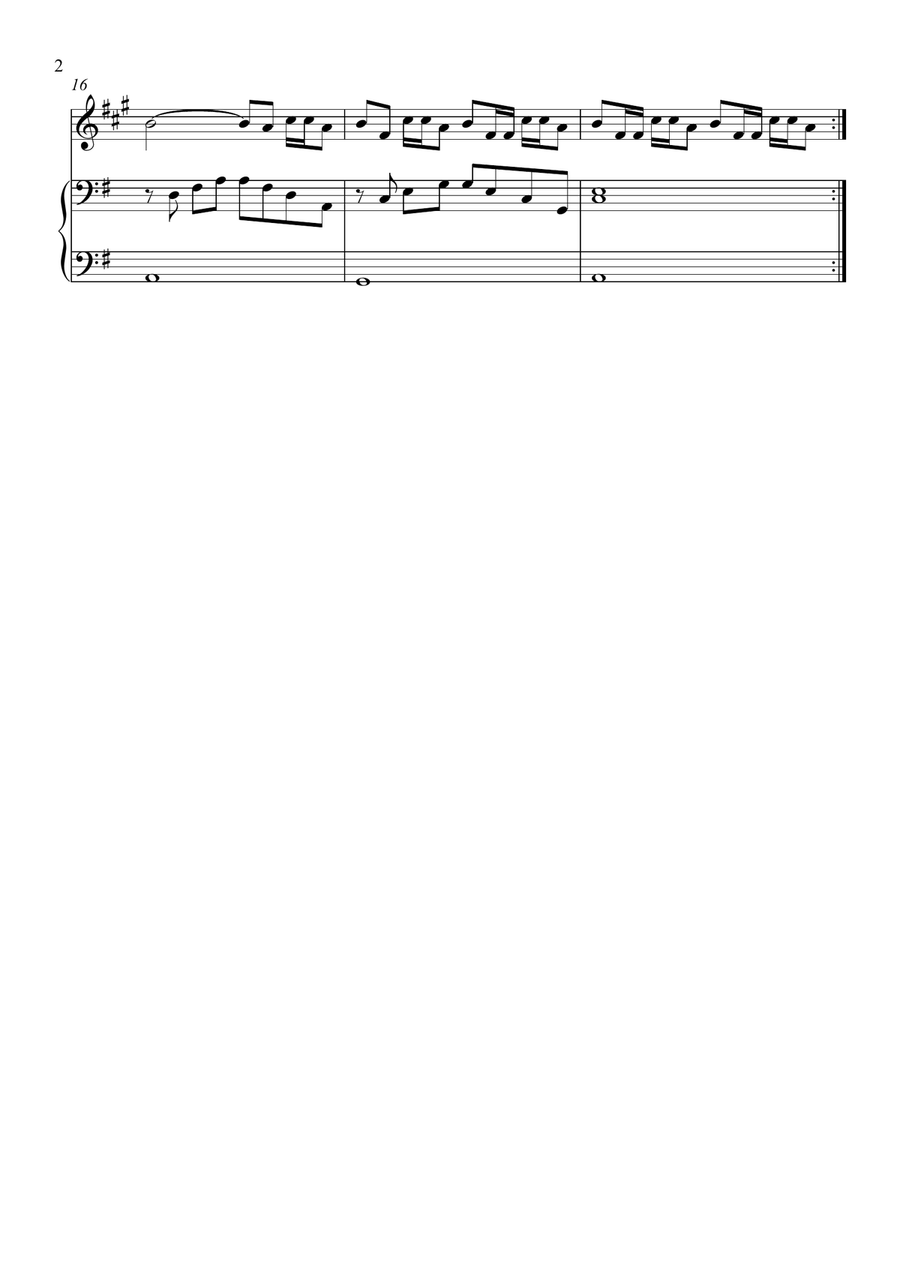 Bad Bunny Woodwind Duet scores gallery preview page 2
