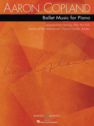 Book cover for Aaron Copland - Ballet Music for Piano
