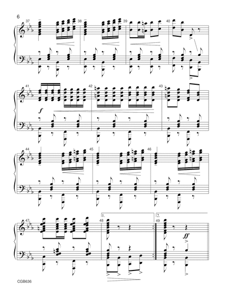 Florentiner March - Handbell Score image number null