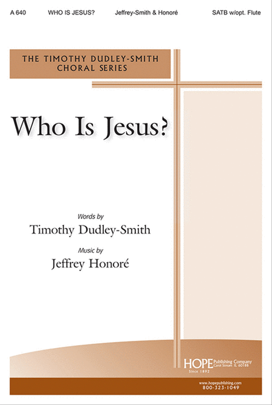 Who Is Jesus? 4-Part scores gallery preview page 1
