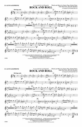 Rock and Roll: E-flat Alto Saxophone