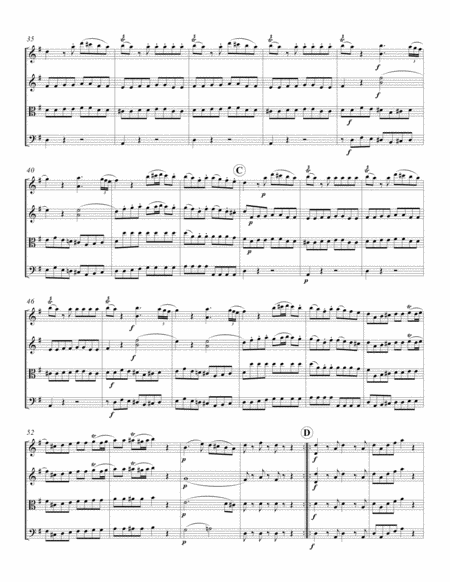 Eine Kleine Nachtmusic, First Movement for String Orchestra