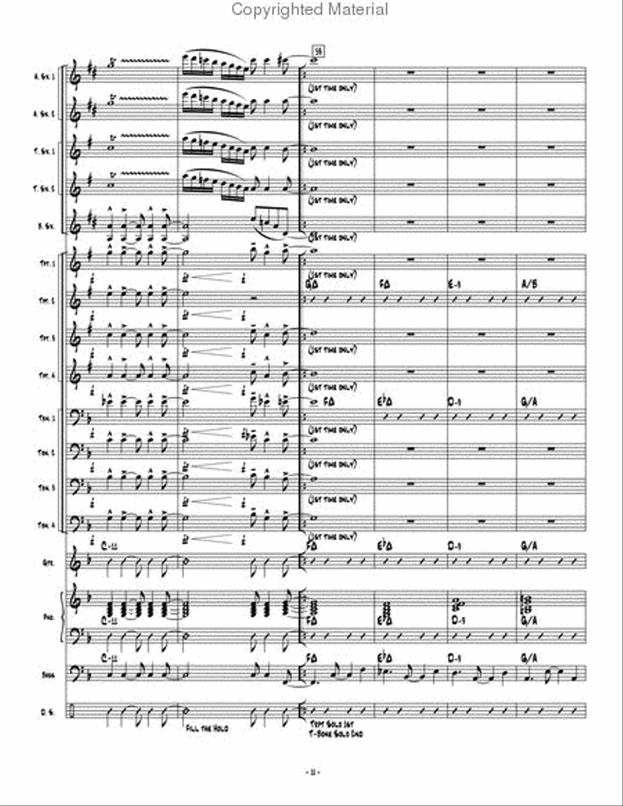 Smoothitude Smoothitude Jazz Ensemble scores gallery preview page 12