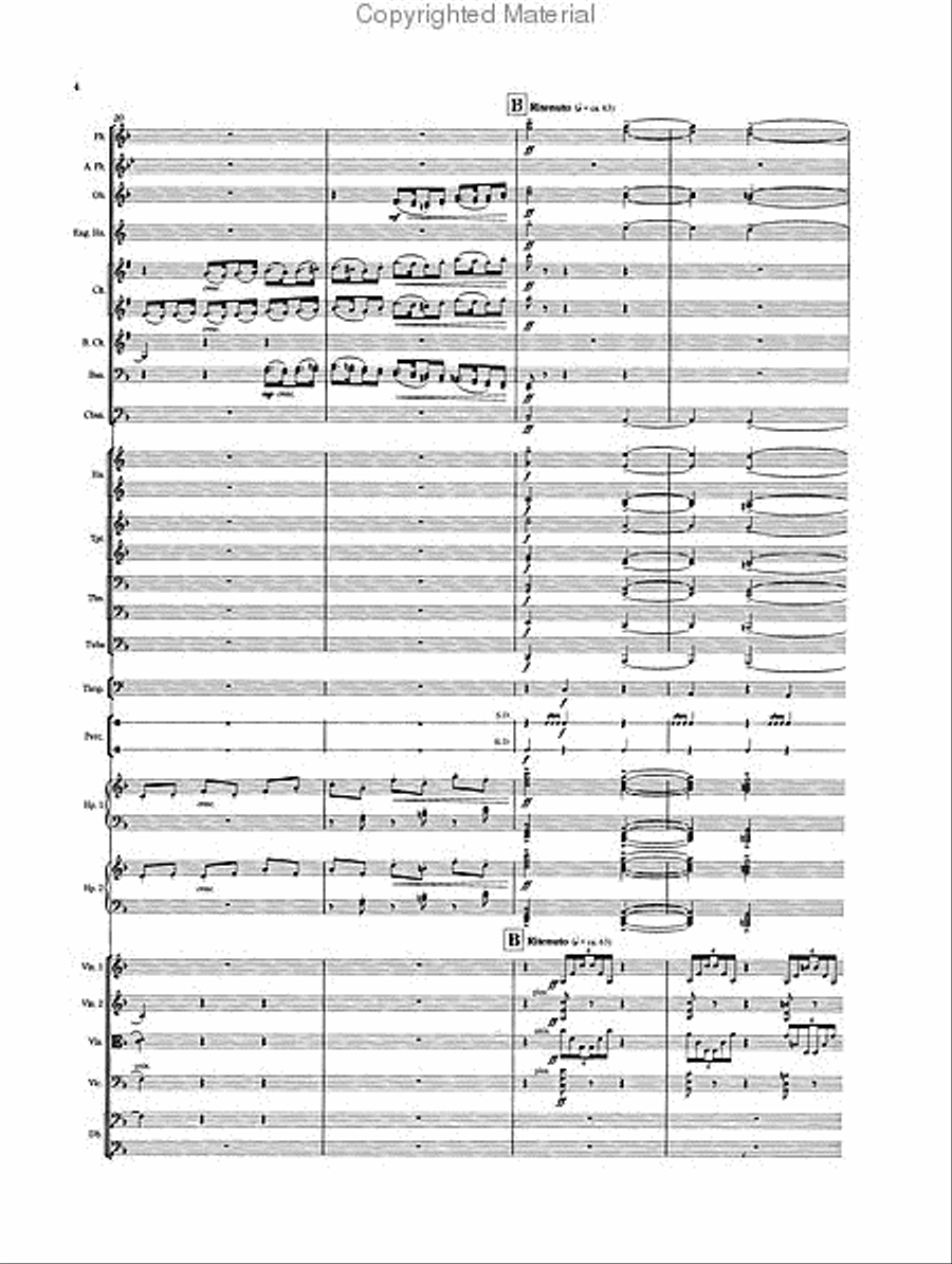 Hommage a S. Pickwick Esq (Prelude 9 from Book 2) Full Orchestra scores gallery preview page 3